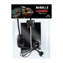 Mata grzewcza 7W z termostatem LCD TERRARIO Amarillo