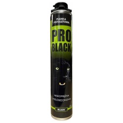 Pianka montażowa czarna do budowy ścianek terrarium 750 ml