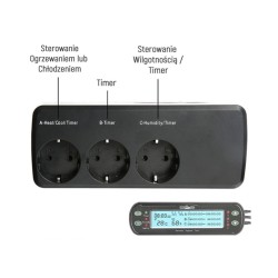 Elektroniczny termostat-higrostat z programatorem Repti-Zoo