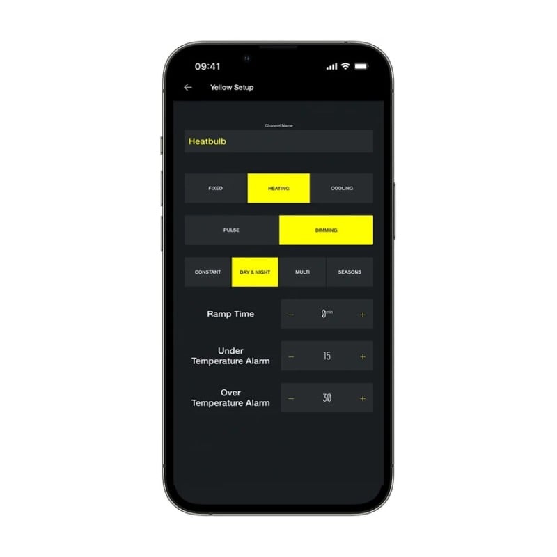 Termostat do terrarium z Wi-Fi Evo Connected II