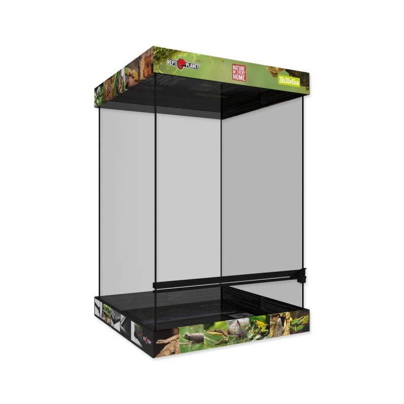 Terrarium szklane 30x30x45 cm REPTI PLANET