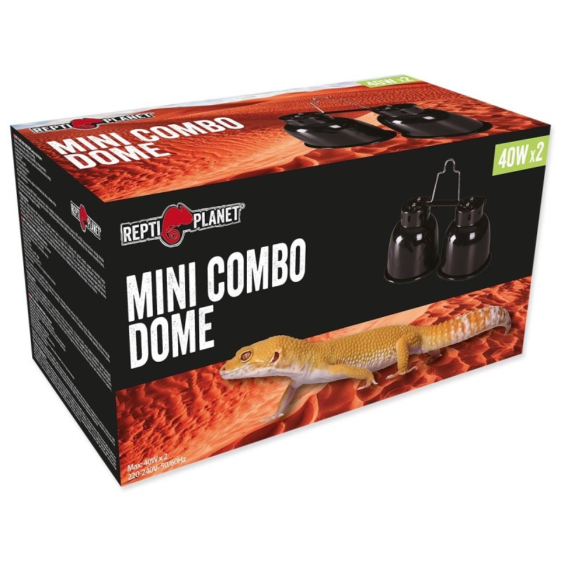 Lampa MINI Dual Dome 2x40W Repti Planet