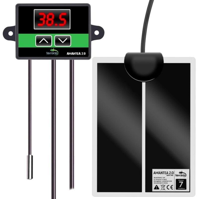 Mata grzewcza z termostatem LCD 7W Mata grzewcza z termostatem LCD 7W