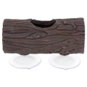 Kryjówka z przyssawkami Pień drzewa 15x6,5x9cm Repti Planet