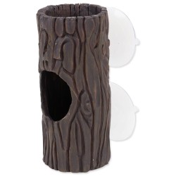 Kryjówka z przyssawkami Pień drzewa 15x6,5x9cm Repti Planet
