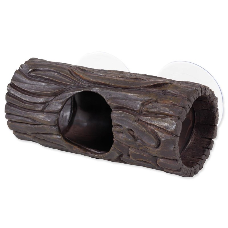 Kryjówka z przyssawkami Pień drzewa 15x6,5x9cm Repti Planet