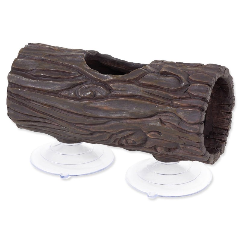 Kryjówka z przyssawkami Pień drzewa 15x6,5x9cm Repti Planet
