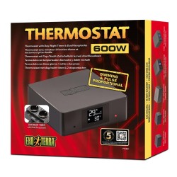 Termostat dzień / noc 600W z dwoma gniazdami pulsacyjny / ściemniający EXO TERRA