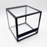 Terrarium szklane 15x15x15cm z ramkami