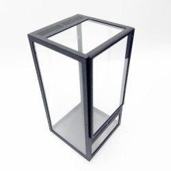 Terrarium szklane 10x10x20cm z ramkami