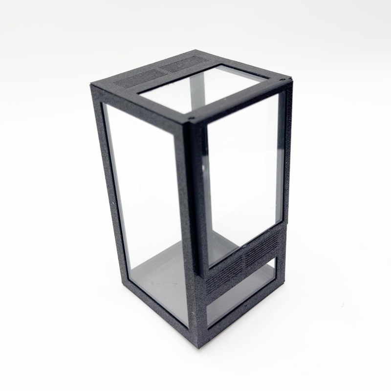 Terrarium szklane 7x7x13cm z ramkami