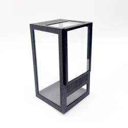Terrarium szklane 7x7x13cm z ramkami