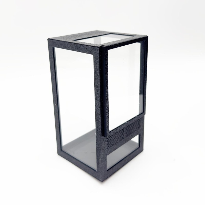 Terrarium szklane 7x7x13cm z ramkami