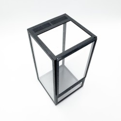 Terrarium szklane 10x10x15cm z ramkami