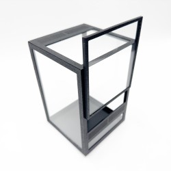 Terrarium szklane 10x10x15cm z ramkami