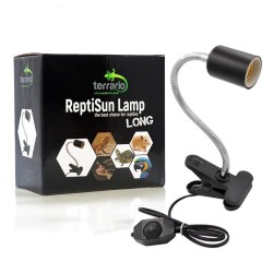 Lampa z uchwytem i ściemniaczem Terrario ReptiSun Long