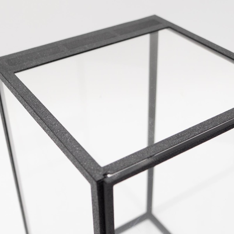 Terrarium szklane 15x15x25cm z ramkami