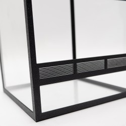 Terrarium szklane 15x15x25cm z ramkami