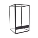 Terrarium szklane 15x15x25cm z ramkami