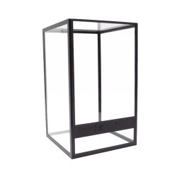 Terrarium szklane 15x15x25cm z ramkami