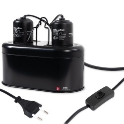 Lampa Podwójna Mini Dual Dome Repti Planet Lampa Podwójna Mini Dual Dome Repti Planet