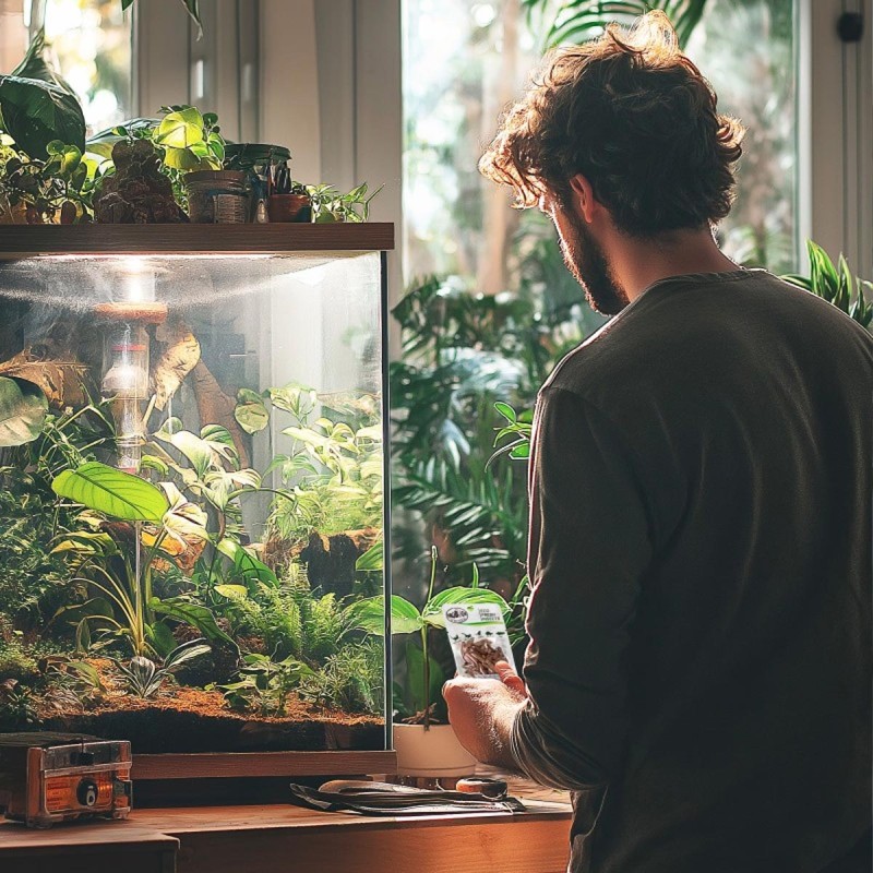 Świeże larwy jedwabnika - ProBugs Eco-Fresh Superworm 15g