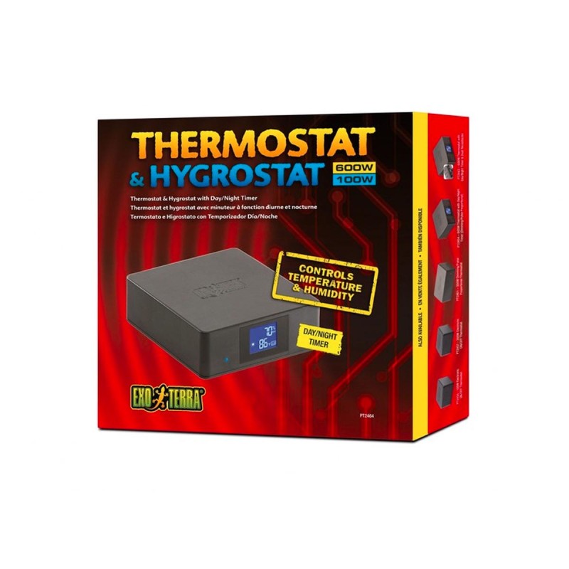 Termostat 600W i Hygrostat 100W dzień / noc pulsacyjny i ściemniający EXO TERRA