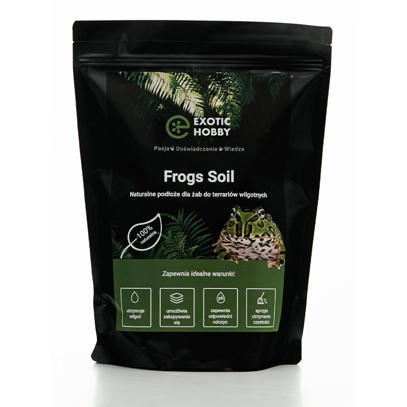 Podłoże Frogs Soil 3L dla żab EXOTIC HOBBY