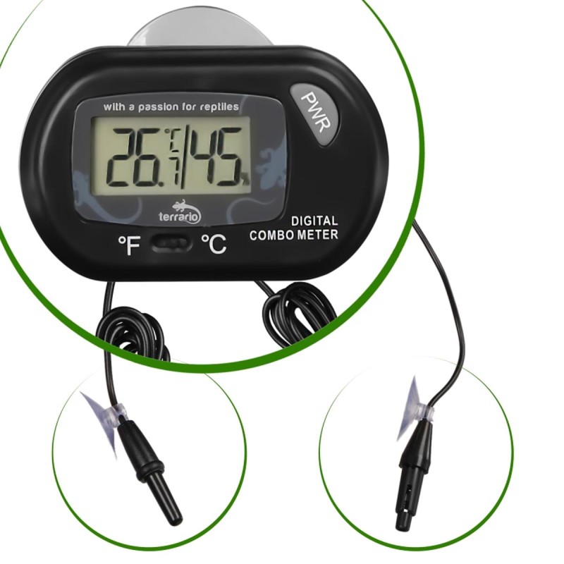 Termometr i Higrometr Terrario Rotom Digital Thermometer Hygrometer