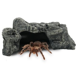 Jaskinia szary granit 19cm