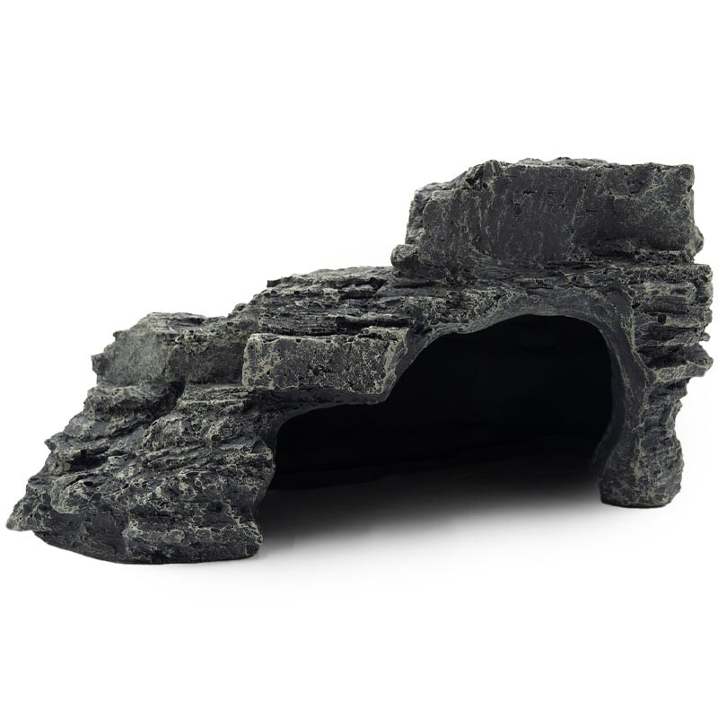 Jaskinia szary granit 29cm