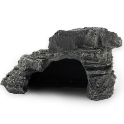 Jaskinia szary granit 29cm