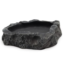 Miseczka do terrarium szary granit 10cm