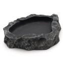 Miseczka do terrarium szary granit 10cm