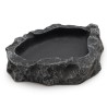 Miseczka do terrarium szary granit 10cm