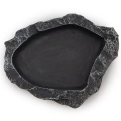 Miseczka do terrarium szary granit 10cm