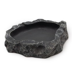 Miseczka do terrarium szary granit 10cm