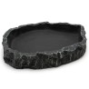 Miseczka do terrarium szary granit 21cm