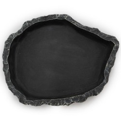 Miseczka do terrarium szary granit 21cm