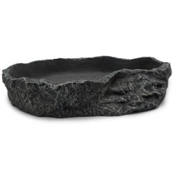 Miseczka do terrarium szary granit 27cm