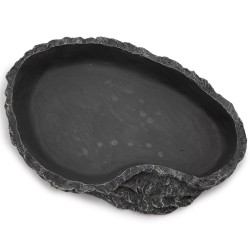Miseczka do terrarium szary granit 27cm