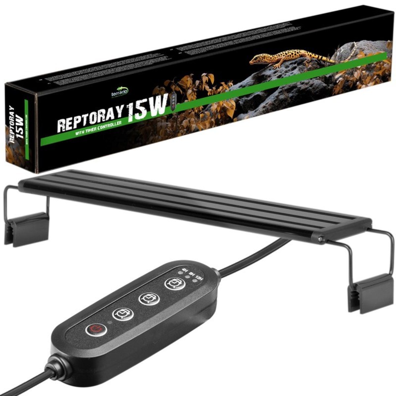 Lampa LED do terrarium z programatorem Terrario ReptoRay