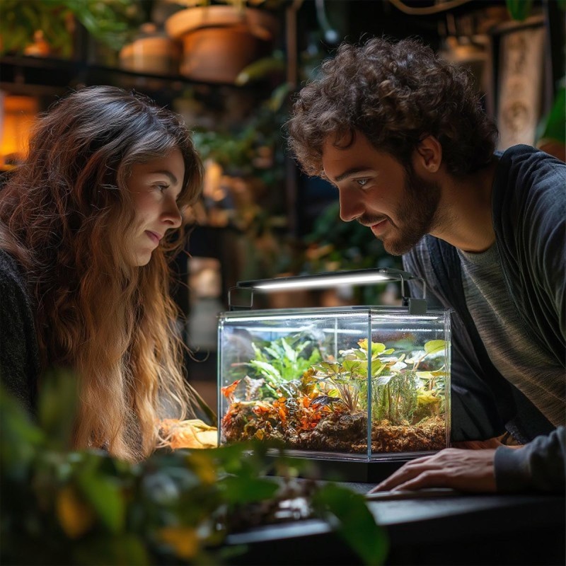 Lampa LED do terrarium z programatorem Terrario ReptoRay