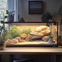 Lampa z termostatem ReptiSun TERRARIO