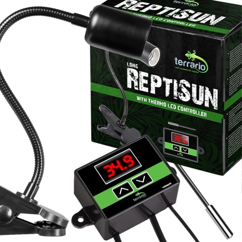 Lampa z termostatem ReptiSun Long TERRARIO