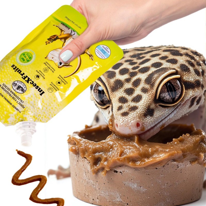 Kompletna dieta dla Gekona w żelu z witaminami