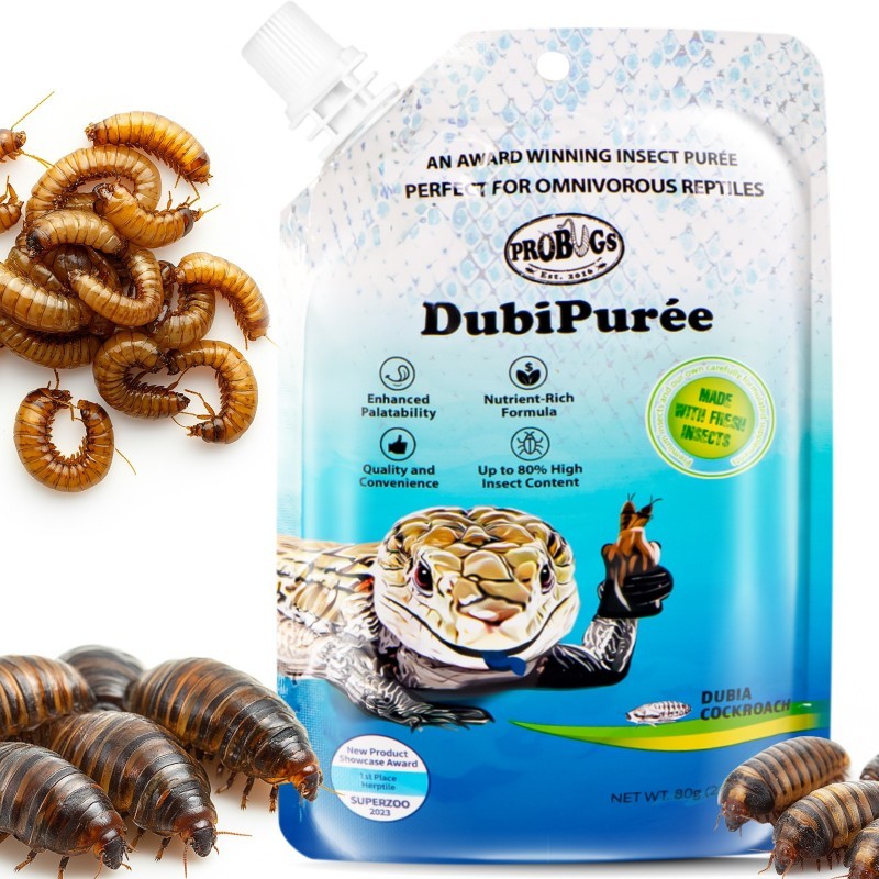 Pokarm i witaminy w żelu DubiPuree ProBugs Pokarm i witaminy w żelu DubiPuree ProBugs