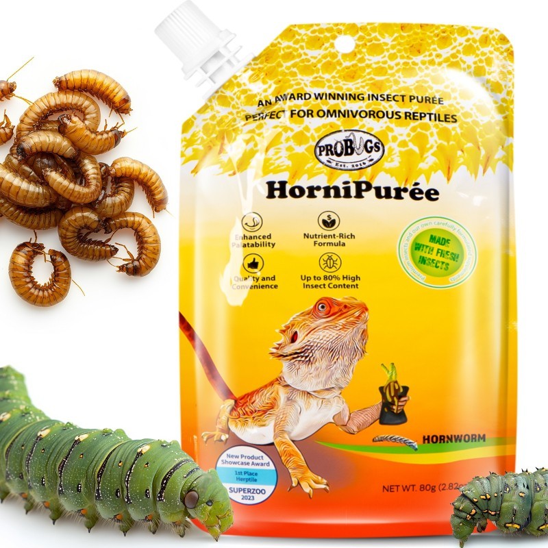 Pokarm i witaminy w żelu HorniiPuree ProBugs Pokarm i witaminy w żelu HorniiPuree ProBugs