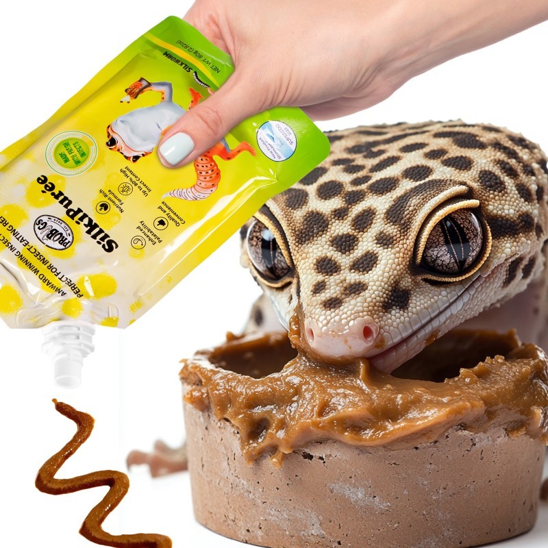 Pokarm i witaminy w żelu SilkiPuree ProBugs