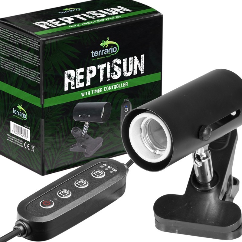 Lampa z programatorem czasowym Terrario ReptiSun Time Control